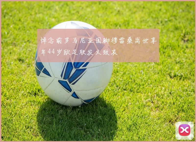 悼念前罗马尼亚国脚穆雷桑离世享年44岁欧足联发文致哀